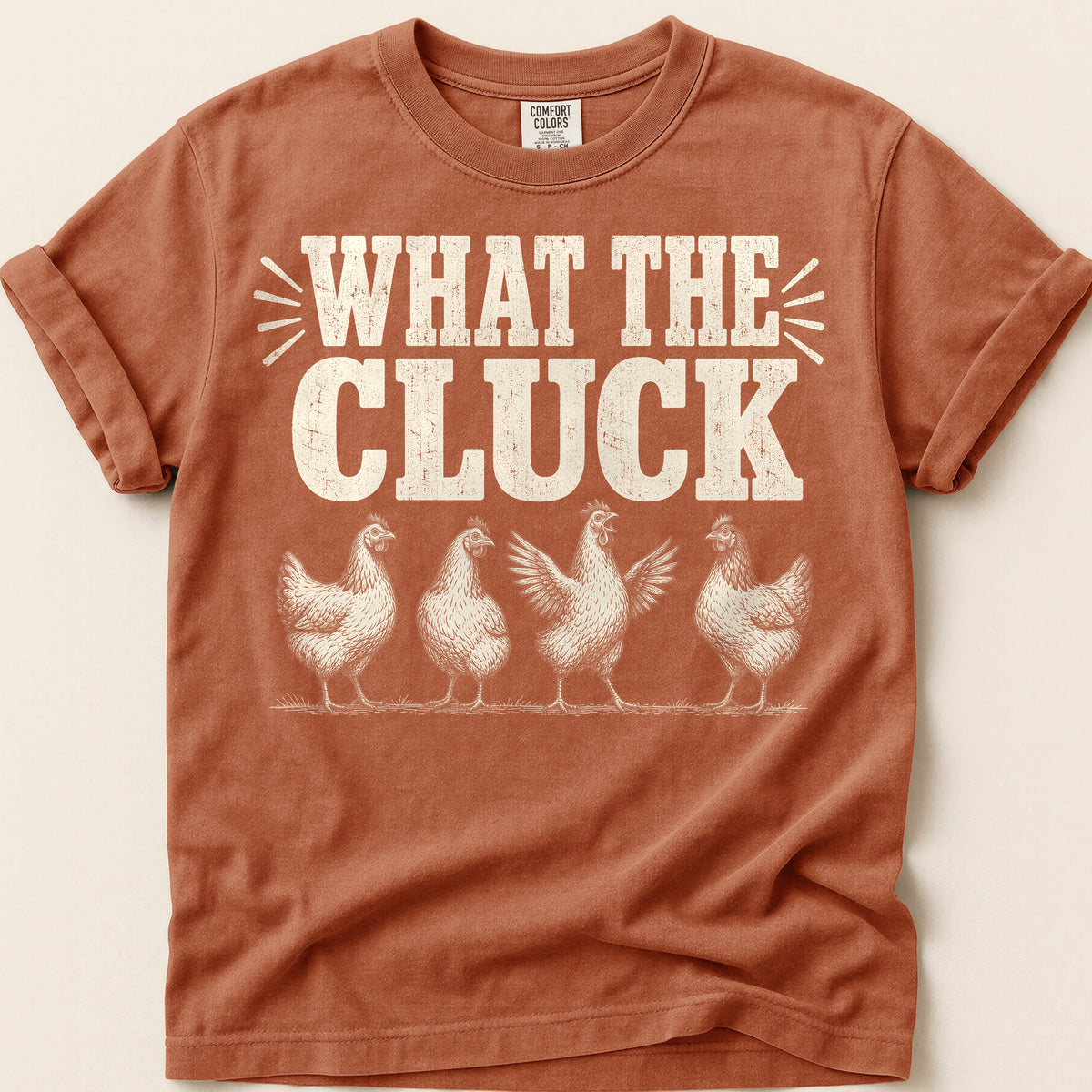What The Cluck T-Shirt on Yam