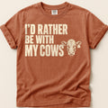 With My Cows T-Shirt on Yam