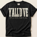 Yalldve T-Shirt on Black