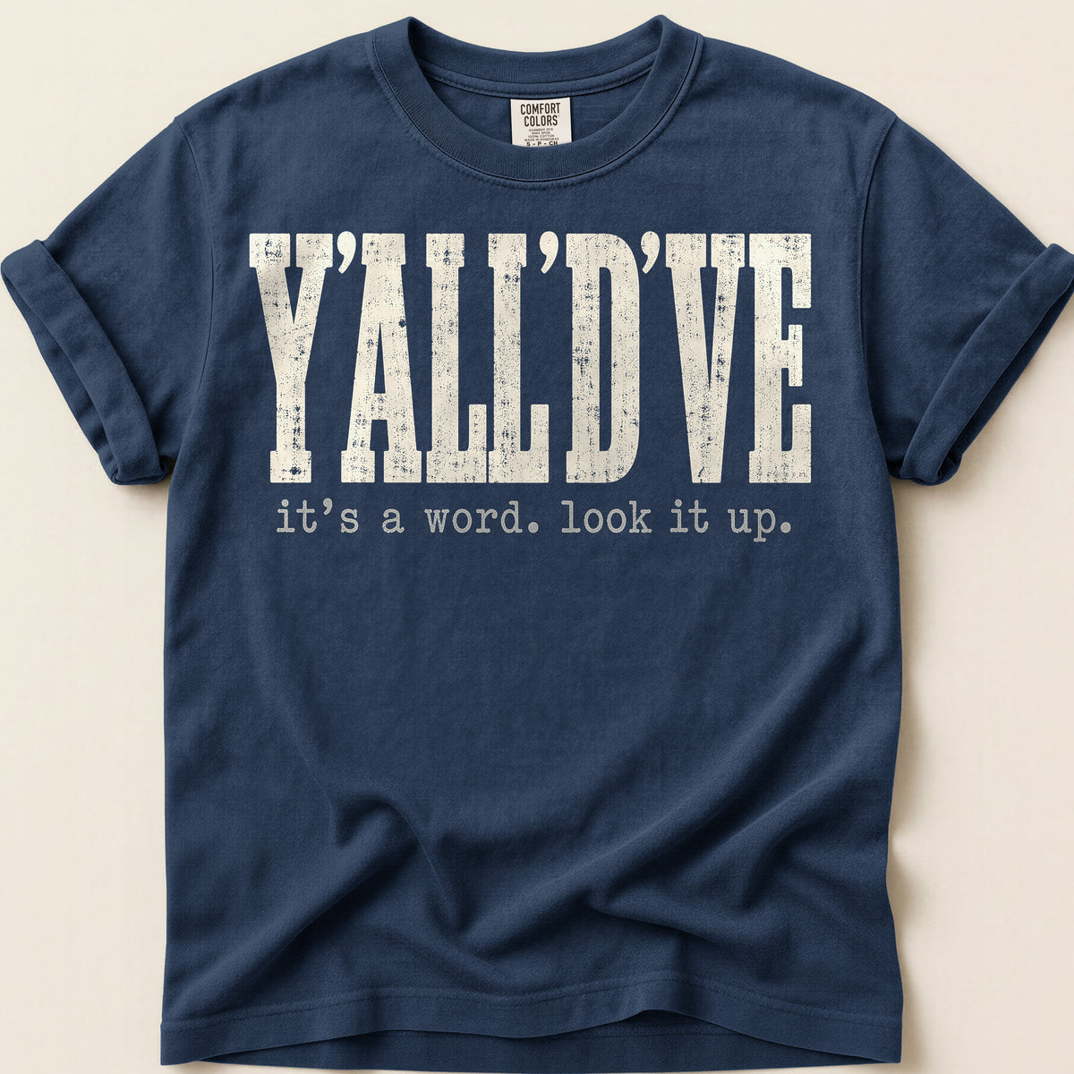Yalldve T-Shirt on Navy