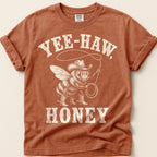 Yee-Haw Honey Bee T-Shirt on Yam