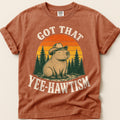 Yee-Hawtism Capybara T-Shirt on Yam