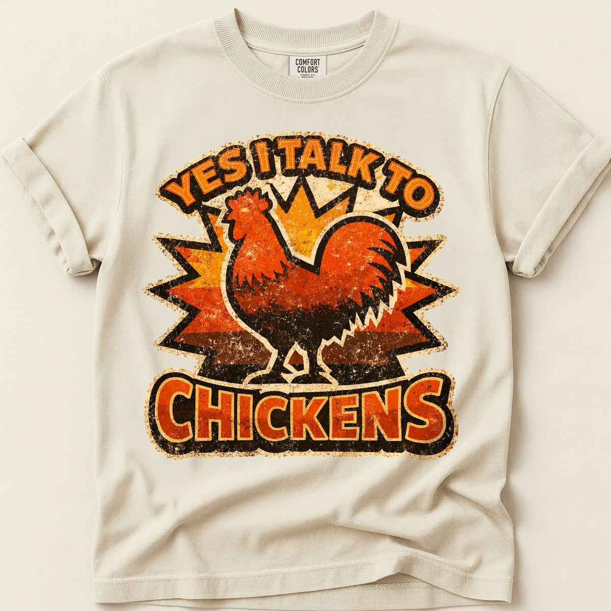 Yes I Talk to Chickens on Ivory