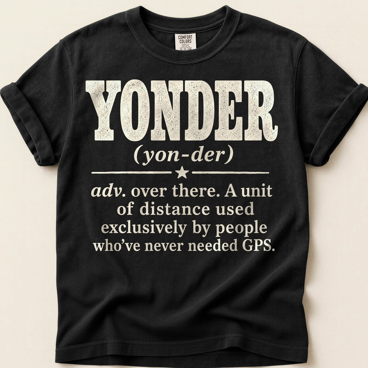 Yonder Definition on Black